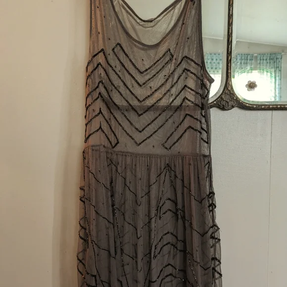 free people beaded slip dress Free People